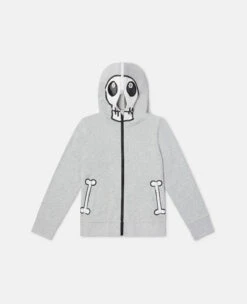 STELLA MCCARTNEY Skull Bandit Zip Hoodie