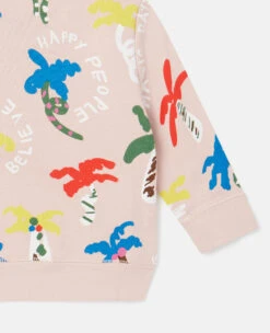 STELLA MCCARTNEY Palm Tree Print Sweatshirt -Stella Mccartney Store 38a79ca0dcd848ff33c24e180fc6a5fb91db55a7 K01618PK03378434 Y