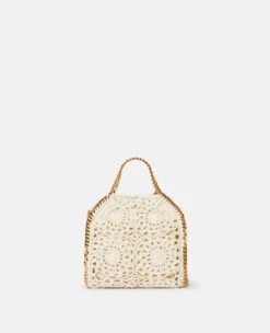 STELLA MCCARTNEY Falabella Cotton Crochet Tiny Tote Bag -Stella Mccartney Store 390ede31fbfde1bc87a5fe534b773355d5ed80e0 391698WP01329500 K