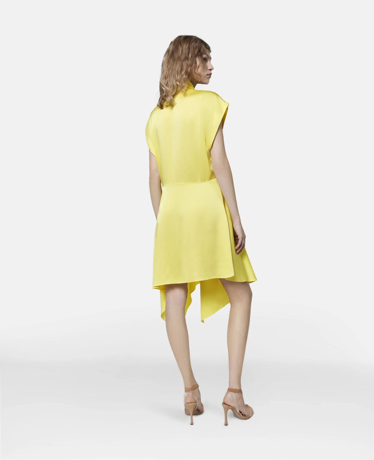 STELLA MCCARTNEY Silk Asymmetric Shirt Dress 5 STELLA MCCARTNEY Silk Asymmetric Shirt Dress - Image 3