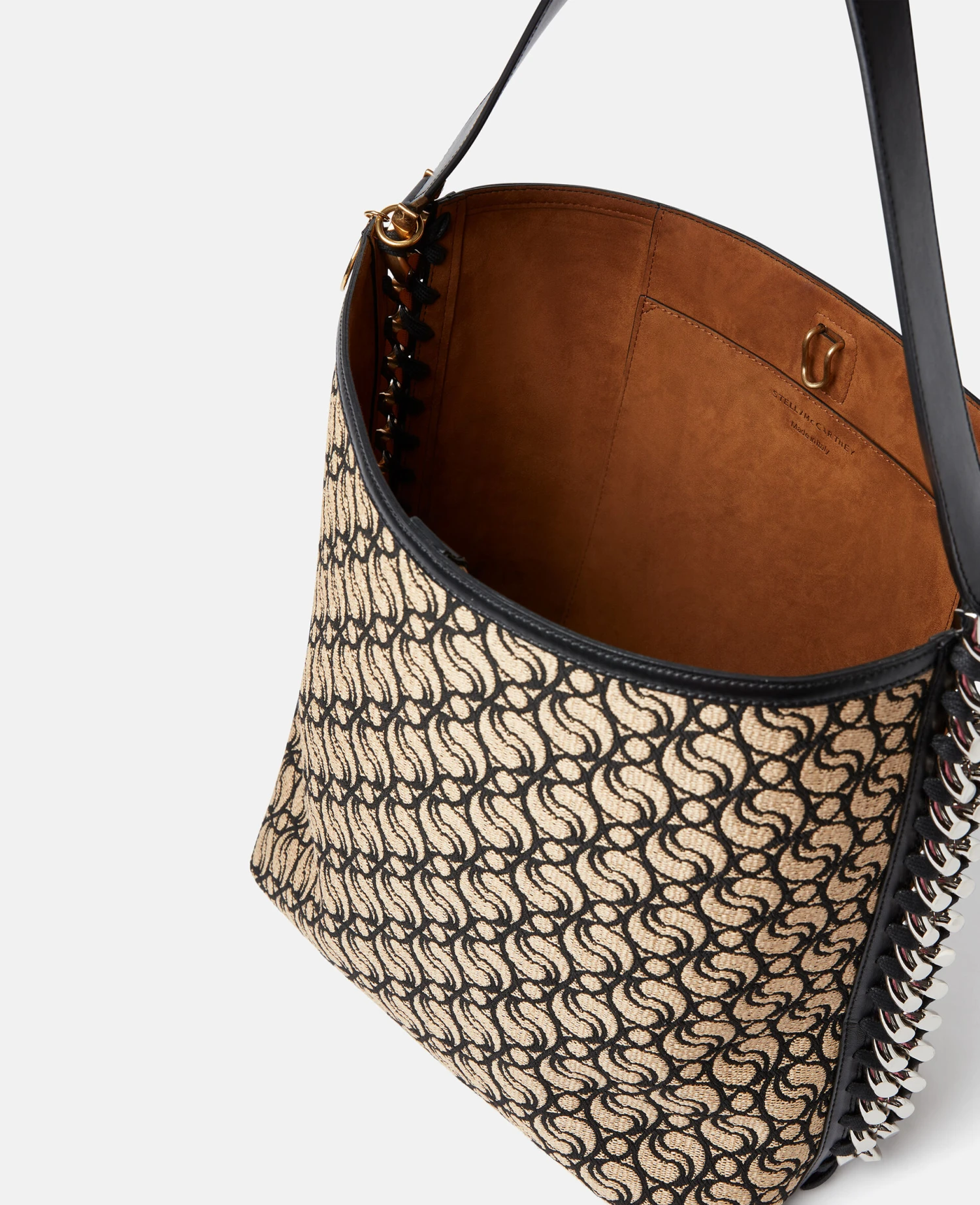 STELLA MCCARTNEY Frayme S-Wave Tote Bag 8 STELLA MCCARTNEY Frayme S-Wave Tote Bag - Image 6