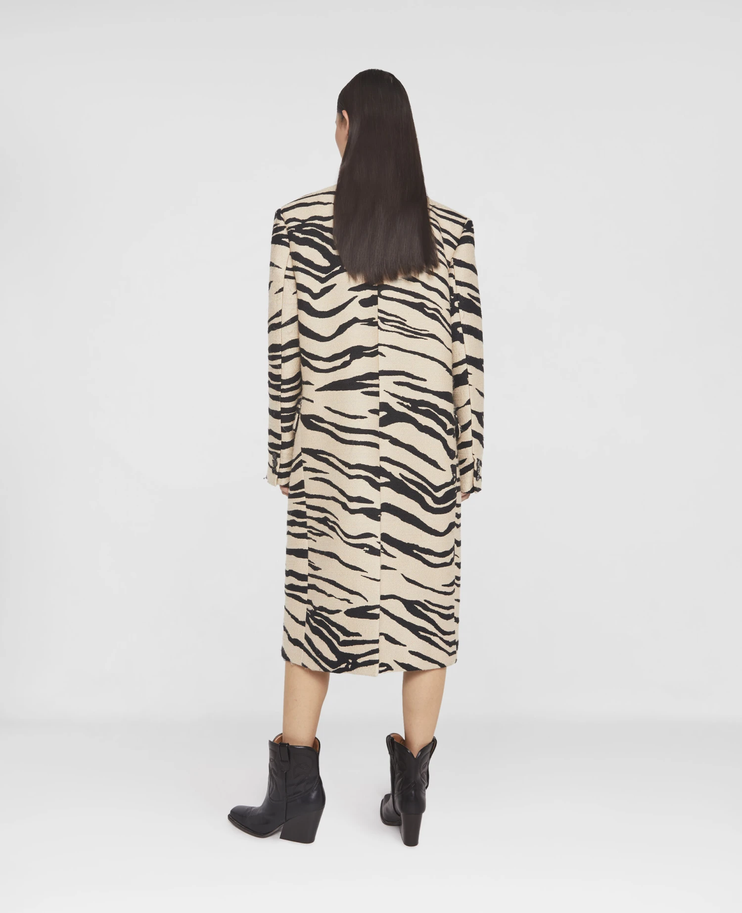 STELLA MCCARTNEY Tiger Print Double-Breasted Coat 5 STELLA MCCARTNEY Tiger Print Double-Breasted Coat - Image 3