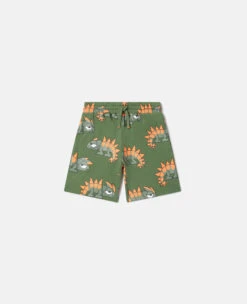 STELLA MCCARTNEY Gecko Print Sweat Shorts