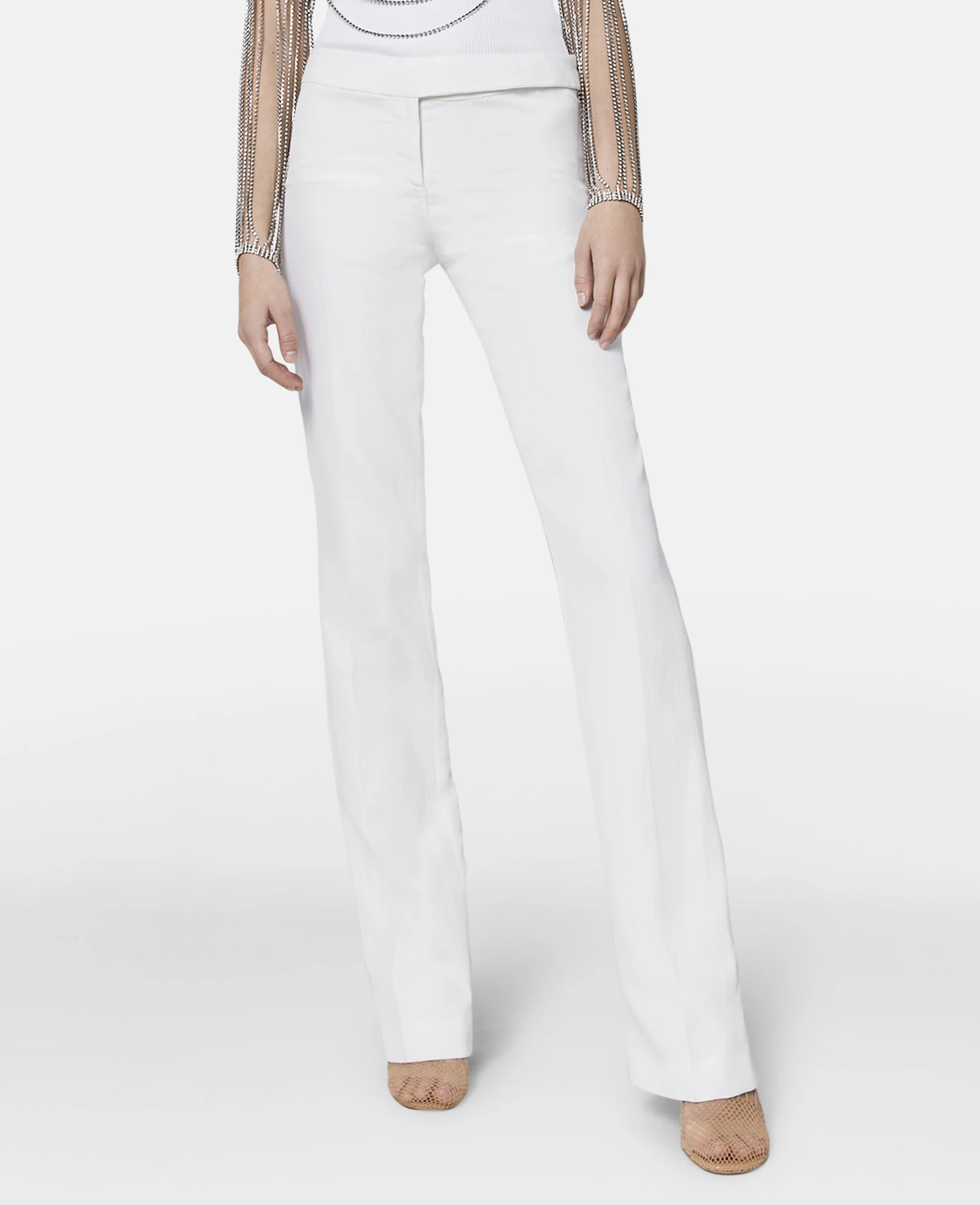 STELLA MCCARTNEY Low Rise Slim Leg Tailored Trousers 6 STELLA MCCARTNEY Low Rise Slim Leg Tailored Trousers - Image 4