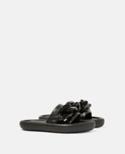 STELLA MCCARTNEY Chunky Chain Air Slides -Stella Mccartney Store 3feb1be1627069eeb2f357ab7d9a6ee1d49812ca 810119AP00I01000 Y