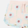 STELLA MCCARTNEY Flower Print Frill Trim Sweat Shorts -Stella Mccartney Store 3fefa8b8d607636f1d0f7f1538fef7e719c94bf2 K02063PK04018434 G