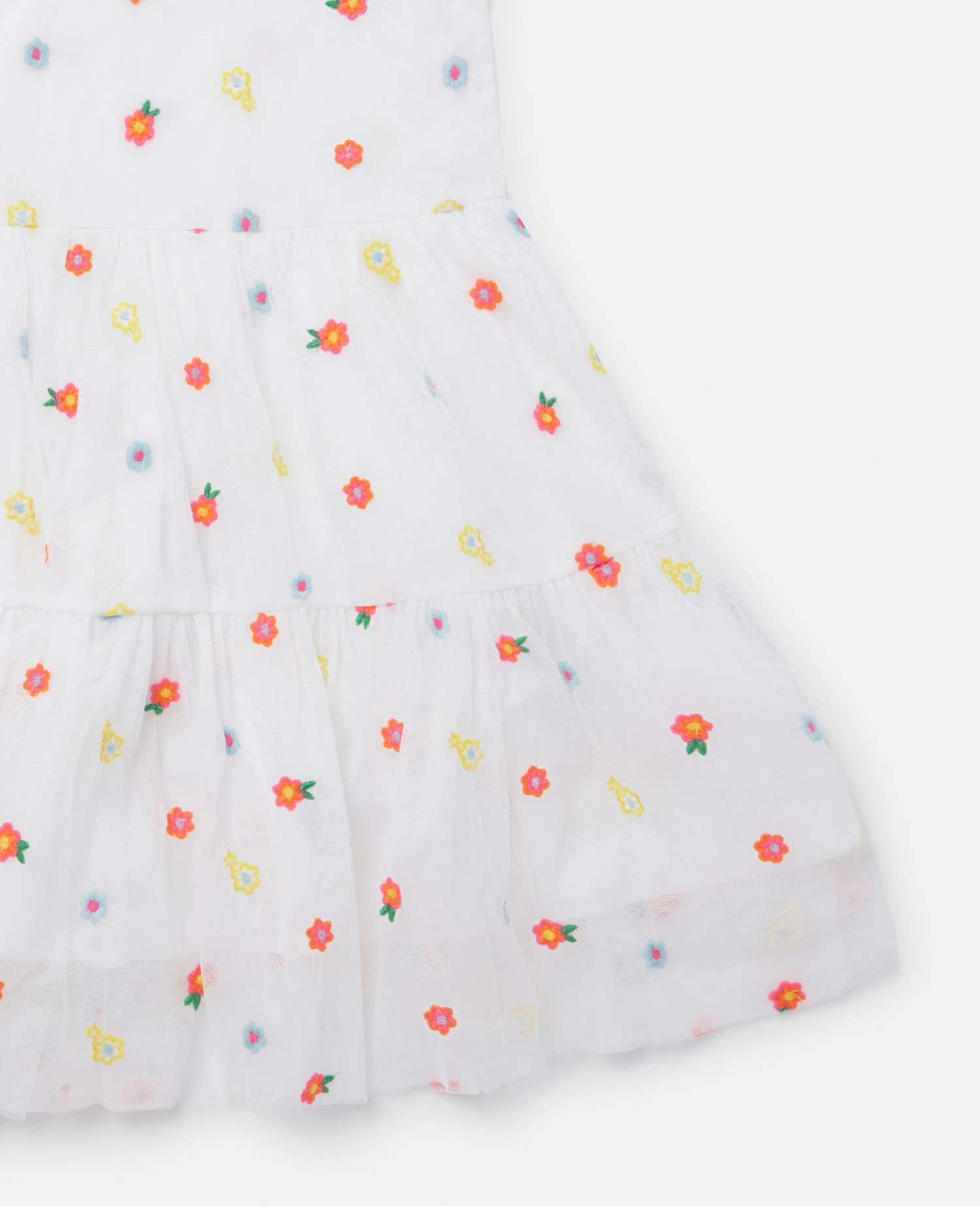 STELLA MCCARTNEY Flower Embroidery Tulle Dress 6 STELLA MCCARTNEY Flower Embroidery Tulle Dress - Image 4