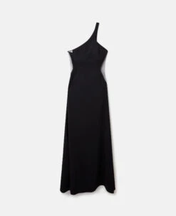 STELLA MCCARTNEY Stretch Cady One-Shoulder Dress
