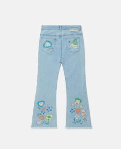 STELLA MCCARTNEY Doodle Print Flared Jeans 8 STELLA MCCARTNEY Doodle Print Flared Jeans -Stella Mccartney Store 43404a87208473f285ce4db3be14c3141cadcb22 K02054PK00944210 P