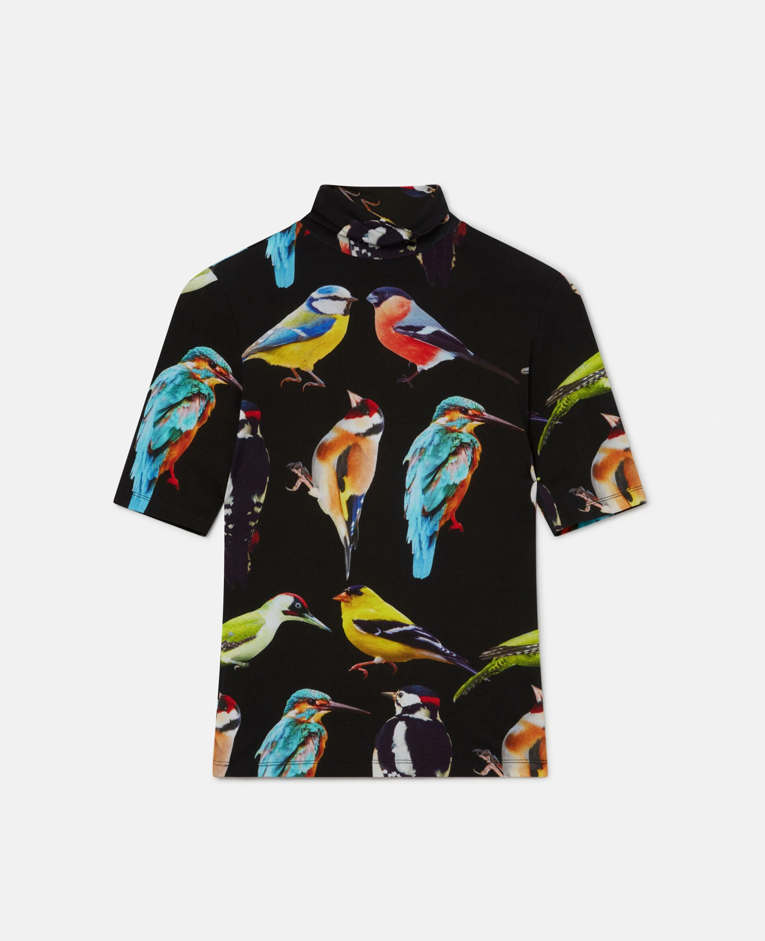STELLA MCCARTNEY Bird Crest Print Stretch Top 3 STELLA MCCARTNEY Bird Crest Print Stretch Top