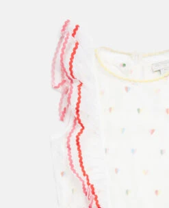 STELLA MCCARTNEY Heart Print Frill Trim Dress 7 STELLA MCCARTNEY Heart Print Frill Trim Dress -Stella Mccartney Store 4618ec7ce6b94e0730ceb503cedb7bec8474885b K01392PK03579002 G