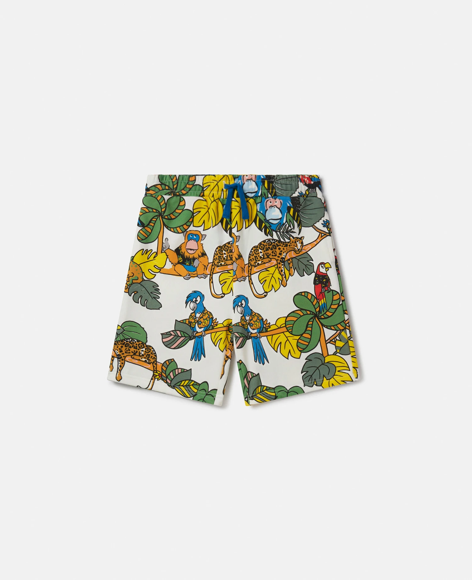 STELLA MCCARTNEY Jungle Print Sweat Shorts 3 STELLA MCCARTNEY Jungle Print Sweat Shorts