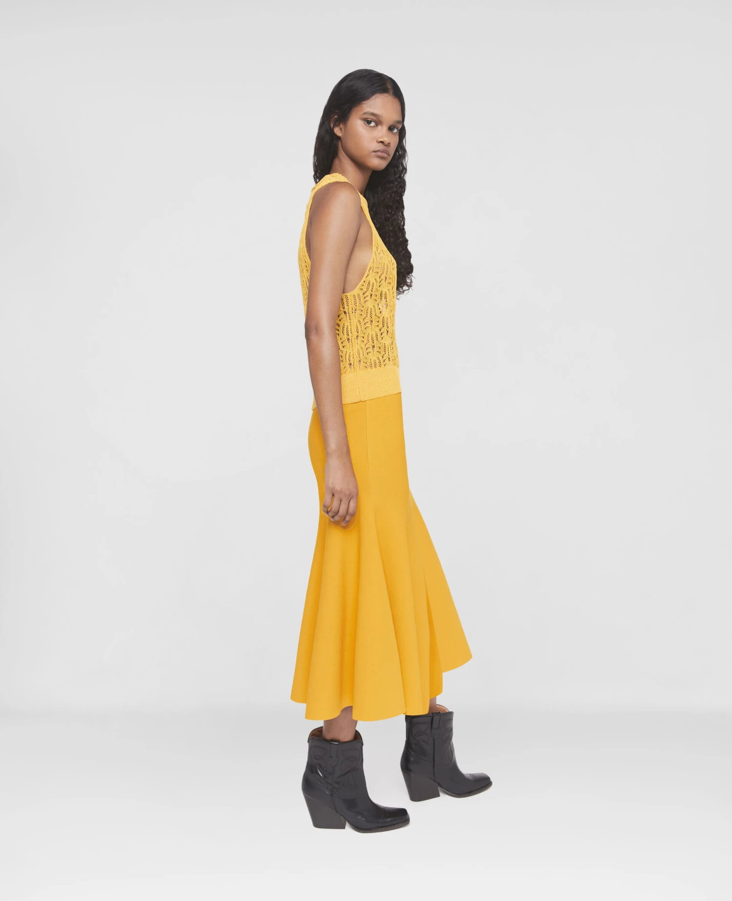 STELLA MCCARTNEY Compact Knit Midi Skirt 5 STELLA MCCARTNEY Compact Knit Midi Skirt - Image 3