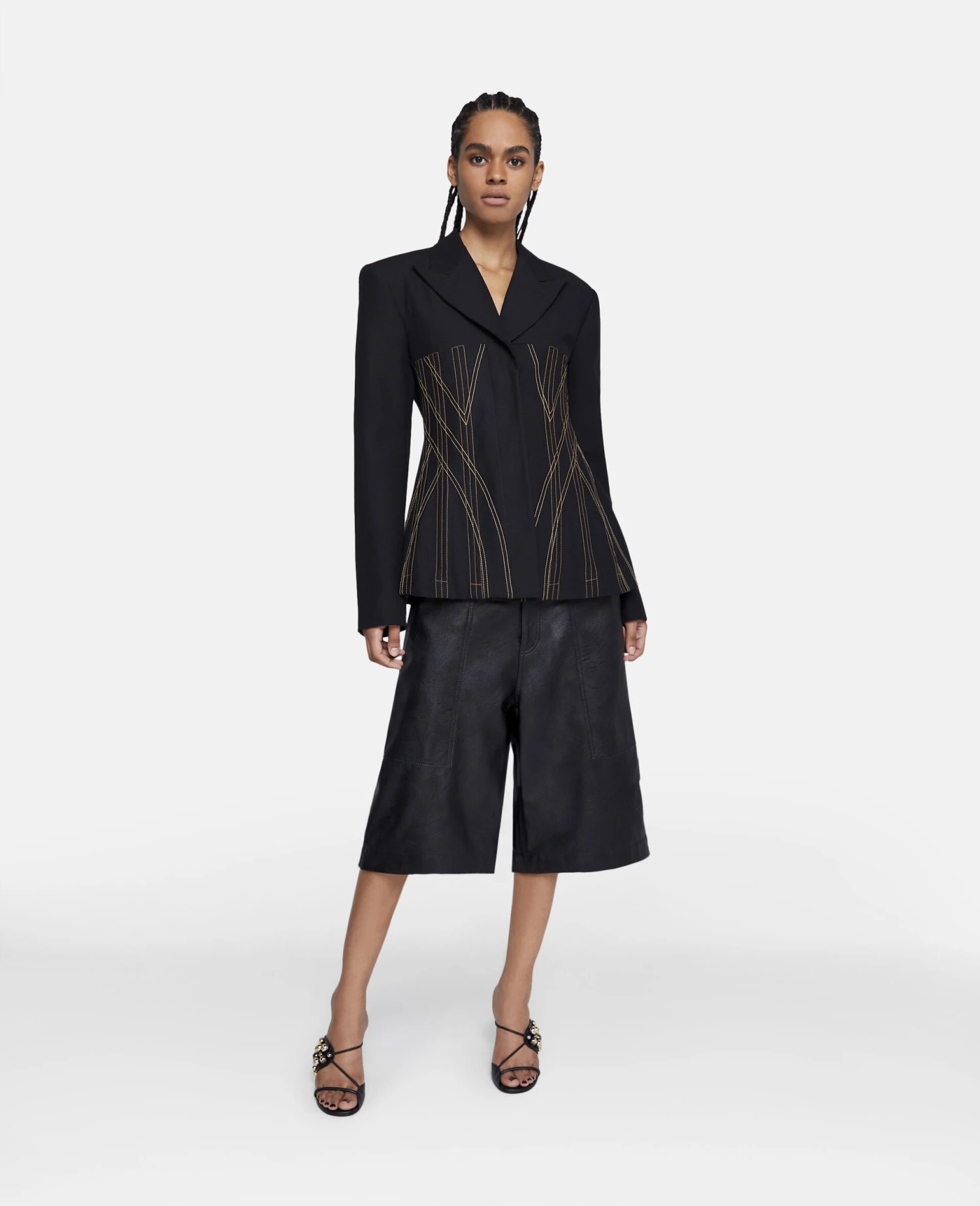 STELLA MCCARTNEY Contrast Stitch Corset Blazer 4 STELLA MCCARTNEY Contrast Stitch Corset Blazer - Image 2