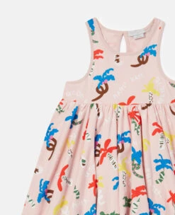 STELLA MCCARTNEY Good Vibes Palms Dress -Stella Mccartney Store 4e5a23d0c4da3aea164e542e8b213e52aa36c416 K01395PK03648434 G