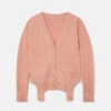 STELLA MCCARTNEY S-Wave Regenerated Cashmere Cardigan 1 STELLA MCCARTNEY S-Wave Regenerated Cashmere Cardigan -Stella Mccartney Store 4e9385778e2cfb27882ecbf2df11ef4eb224fbb1 6K03323S23825554 C