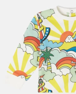 STELLA MCCARTNEY Rollercoaster Print Sweatshirt -Stella Mccartney Store 4f3884792874cd0d69413b0750322f3ef21bf300 K01630PK04579002 G