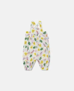STELLA MCCARTNEY Baby Palm Leaf Print Jumpsuit