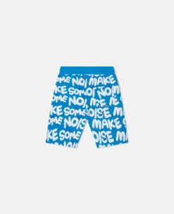 STELLA MCCARTNEY 'Make Some Noise' Sweat Shorts -Stella Mccartney Store 4fc5ee582230ea9f1820532af58864d8f46f27de K01437PK03724741 P