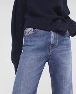 STELLA MCCARTNEY Vintage Wash Cropped Kick-Flare Jeans -Stella Mccartney Store 4fd9c8103bc6fc3374fe5392459b839484eacd30 6D00313SPH914480 P