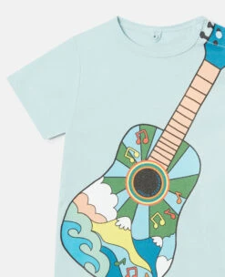 STELLA MCCARTNEY Hippie Guitar Print Romper -Stella Mccartney Store 501e0e2667a5e6c7ffc2c8d5d0abe7270acdb966 K01481PK01474210 G