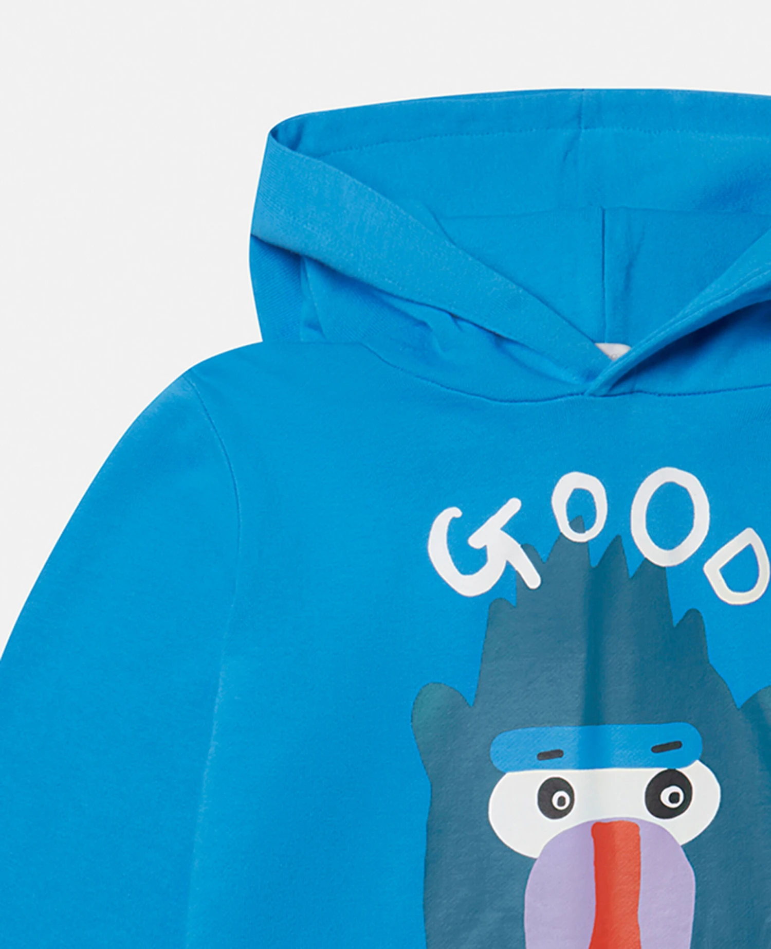 STELLA MCCARTNEY Good Vibes Monkey Print Hoodie 4 STELLA MCCARTNEY Good Vibes Monkey Print Hoodie - Image 2