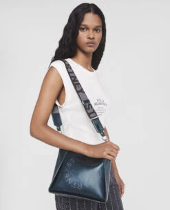 STELLA MCCARTNEY Stella Logo Metallic Shoulder Bag 8 STELLA MCCARTNEY Stella Logo Metallic Shoulder Bag -Stella Mccartney Store 538fce483fc82de046790c1b6255d74a16a35bea 700073W700193011 H