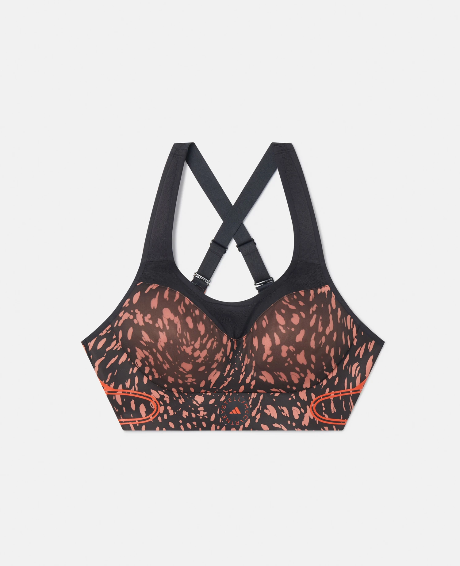 STELLA MCCARTNEY TruePace Sea Spray Print High Impact Sports Bra 3 STELLA MCCARTNEY TruePace Sea Spray Print High Impact Sports Bra