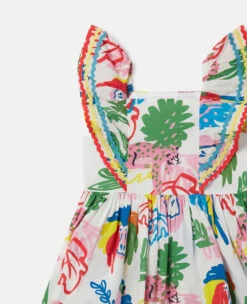 STELLA MCCARTNEY Jungle Print Dress And Bloomers Set -Stella Mccartney Store 55e64a447ef4eef2f8edc3dbb7d04f66f961d5b2 K02280PK03639002 G