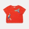 STELLA MCCARTNEY Parrot Embroidery Linen T-Shirt 2 STELLA MCCARTNEY Parrot Embroidery Linen T-Shirt -Stella Mccartney Store 56ed2f3c52f16029ae2ea6a89255b83b58ea7e1b K02047PK00136309 C
