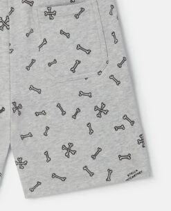STELLA MCCARTNEY Bones Print Sweat Shorts 9 STELLA MCCARTNEY Bones Print Sweat Shorts -Stella Mccartney Store 576c52a34a40d149a8b38e488706f8d2b7b9c7bc K01838PK04151202 Y