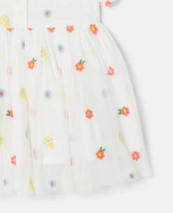 STELLA MCCARTNEY Flower Embroidery Tulle Dress 9 STELLA MCCARTNEY Flower Embroidery Tulle Dress -Stella Mccartney Store 579384ff63054a4bebffdab98315fa5940aac096 K01540PK03658434 Y