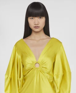 STELLA MCCARTNEY Rewild Doodle Print Double Satin Maxi Dress -Stella Mccartney Store 584df8ff3e77fe4c0883a237dd33dfff61d44570 6A00993AU3098301 P