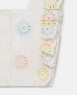 STELLA MCCARTNEY Flower Crochet Crop Top -Stella Mccartney Store 587f53084f1c0e6c45d1a3286cfa8659528ece8f K02182PK04758434 Y