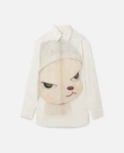 STELLA MCCARTNEY Mission Sheep Print Oxford Shirt