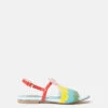 STELLA MCCARTNEY Parrot Embroidery Sandals -Stella Mccartney Store 59bac83537c5bb4484ee482022cde3e8b49cbc2b K01877PK04828475 C