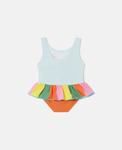 STELLA MCCARTNEY Double Parrot Print Frill Swimsuit -Stella Mccartney Store 5b2737b1000587545ced5bf82bb298c13f6a7aa6 K01764PK00124210 P