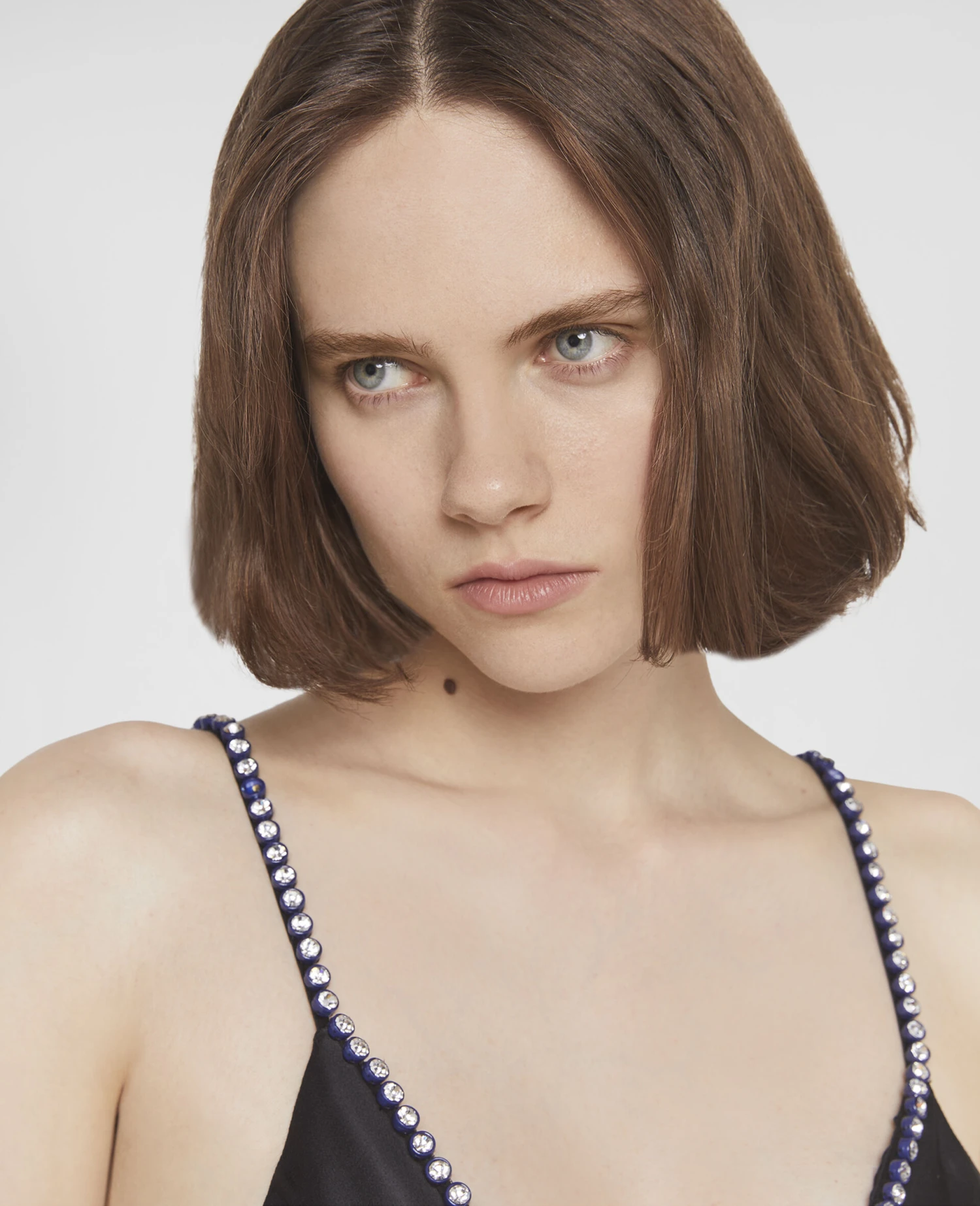 STELLA MCCARTNEY Crystal Frame Double Satin A-Line Maxi Dress 6 STELLA MCCARTNEY Crystal Frame Double Satin A-Line Maxi Dress - Image 4