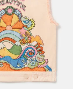 STELLA MCCARTNEY 'Love To Dream' Embroidered Gilet -Stella Mccartney Store 5ccf9fbbfd41e58ff95778cb03876d2b50123742 K02166PK00015702 Y