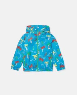 STELLA MCCARTNEY Good Vibes Palm Print Jacket