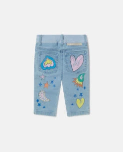 STELLA MCCARTNEY Doodle Print Slim Fit Jeans 8 STELLA MCCARTNEY Doodle Print Slim Fit Jeans -Stella Mccartney Store 60464e6295d3dee668420fab72a343ddc1dd2974 K01558PK00944210 P