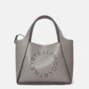 STELLA MCCARTNEY Stella Logo Grainy Alter Mat Crossbody Bag
