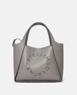 STELLA MCCARTNEY Stella Logo Grainy Alter Mat Crossbody Bag