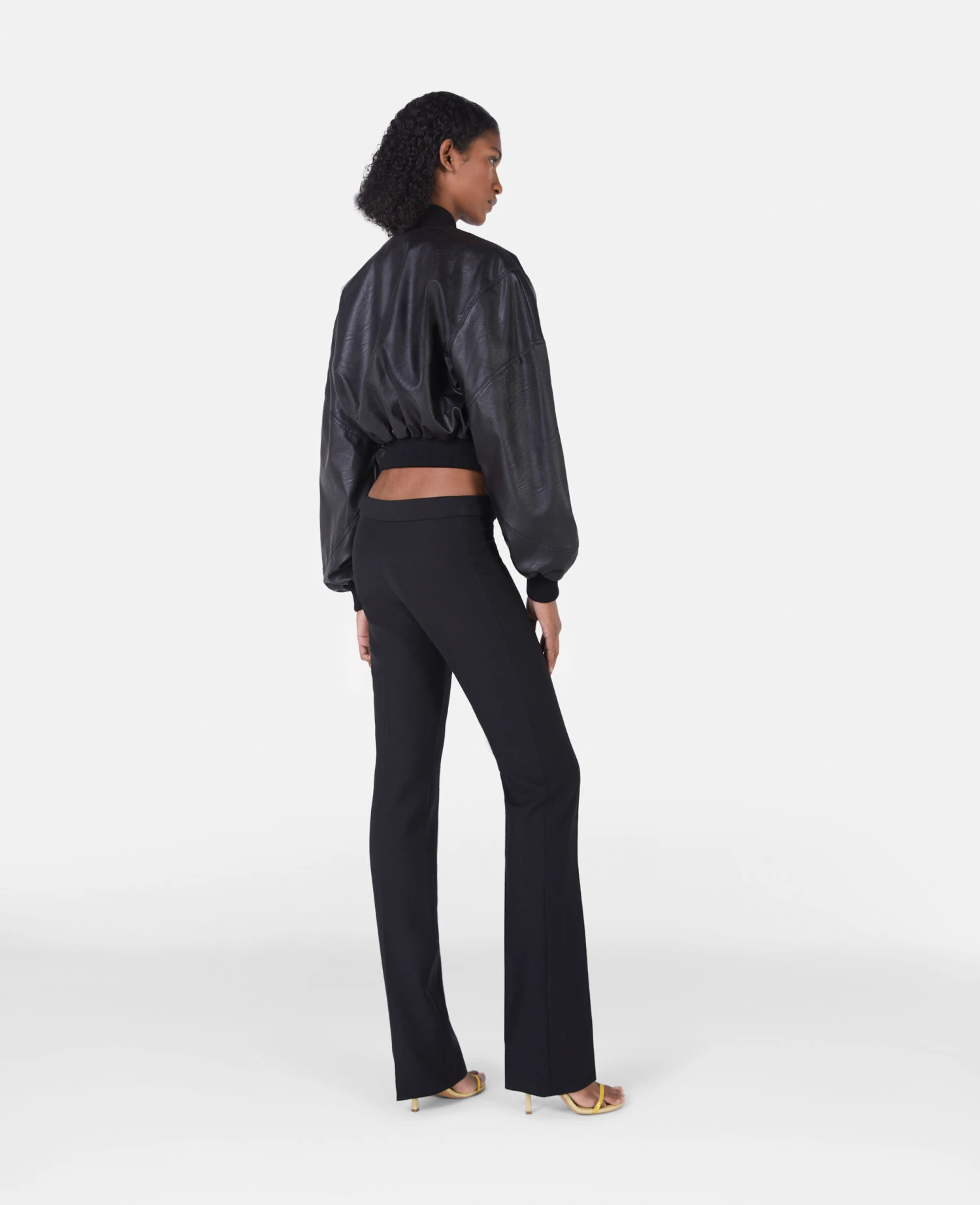 STELLA MCCARTNEY Alter Mat Cropped Bomber Jacket 5 STELLA MCCARTNEY Alter Mat Cropped Bomber Jacket - Image 3