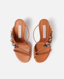 STELLA MCCARTNEY Stella 100 Lace-Up Stud Mules -Stella Mccartney Store 63b2c89ee149c6a8bc6bbe4bcd3c13ae051e4010 810226E001022530 Y