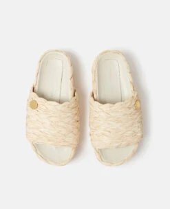 STELLA MCCARTNEY Skyla Raffia Slides 11 STELLA MCCARTNEY Skyla Raffia Slides -Stella Mccartney Store 6452d88b6293184081b303161f36946674c47535 810206E001098500 Y
