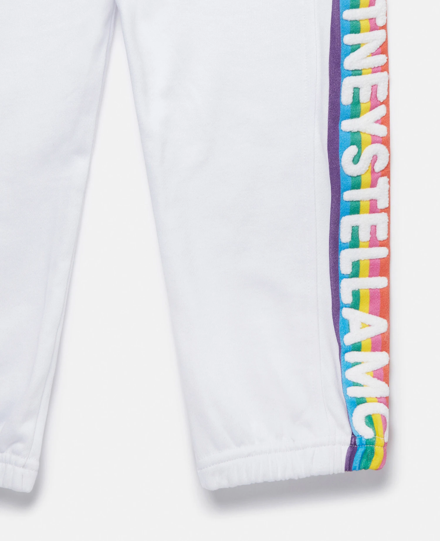 STELLA MCCARTNEY Rainbow Logo Tape Joggers 6 STELLA MCCARTNEY Rainbow Logo Tape Joggers - Image 4