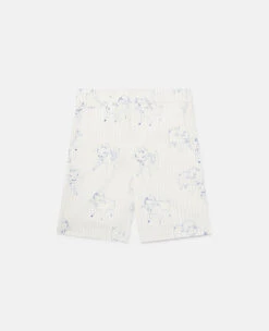 STELLA MCCARTNEY 'Untitled' Print Pinstripe Shorts
