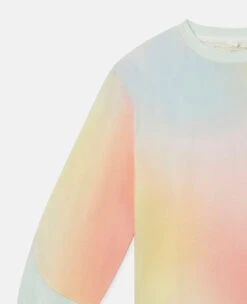 STELLA MCCARTNEY Ombré Print Sweatshirt -Stella Mccartney Store 65de04f4e3aa75a4e8d4d3b00ec913e53bf40e02 K01471PK04038475 G