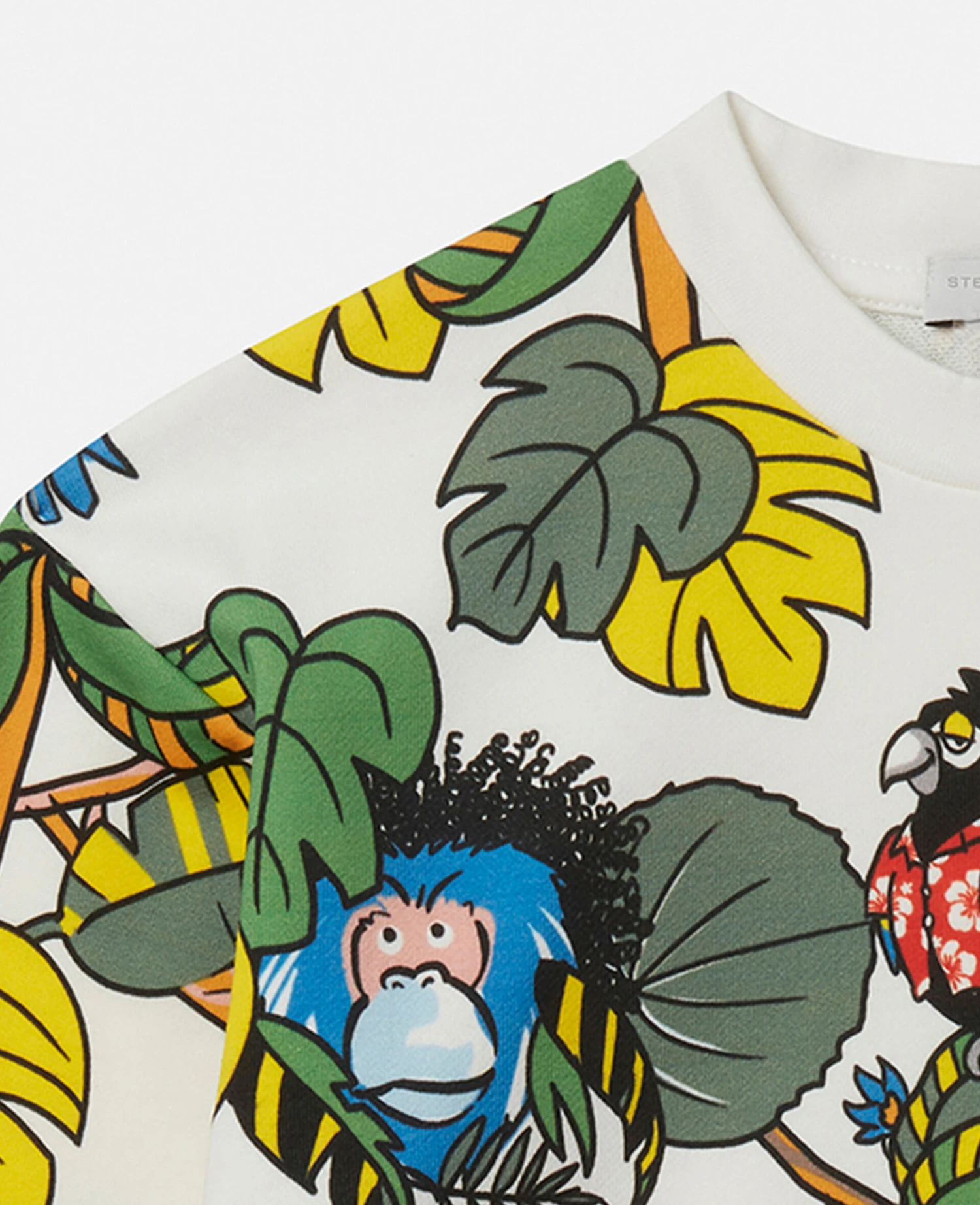 STELLA MCCARTNEY Jungle Print Sweatshirt 4 STELLA MCCARTNEY Jungle Print Sweatshirt - Image 2